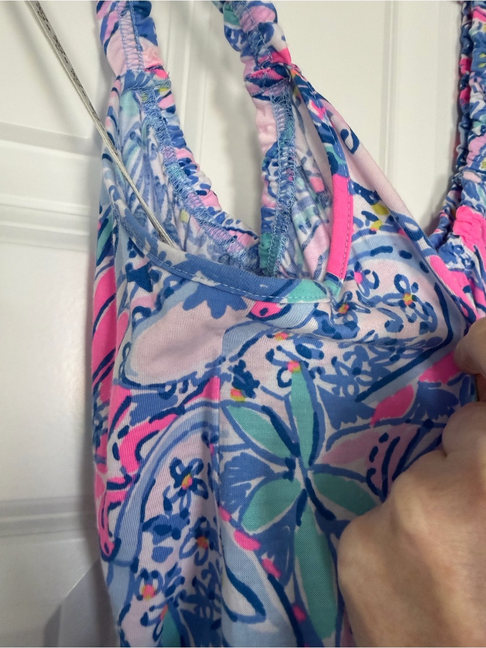 Lilly Pulitzer Loro swing dress size S Got your back pop up print - Picture 3 of 12